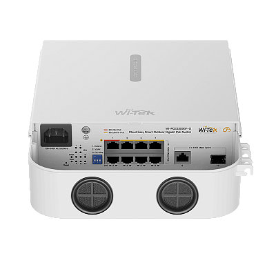 картинка Wi-Tek WI-PCES309GF-O Уличный коммутатор 8-портовый PoE, управление через Wi-Tek Cloud от компании Intant